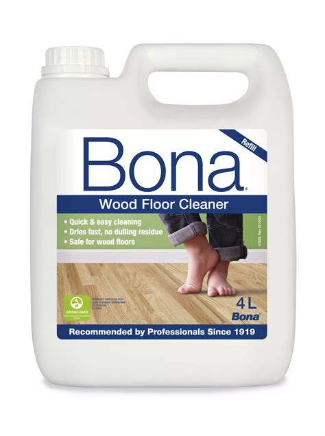 Bona Wood Floor Cleaner Refill 4000 Ml Departments Diy At Bandq