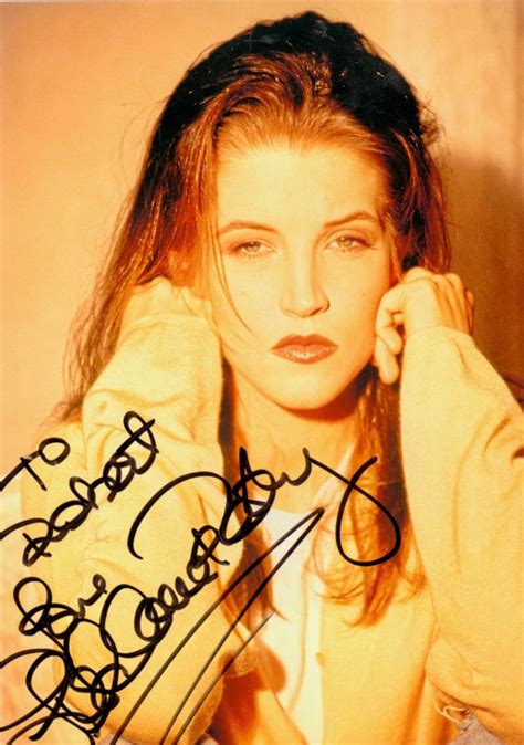 Lmp Autograph Lisa Marie Presley Photo 33864559 Fanpop