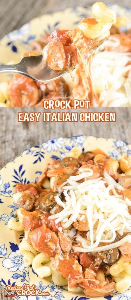 Crock Pot Easy Italian Chicken Recipes That Crock