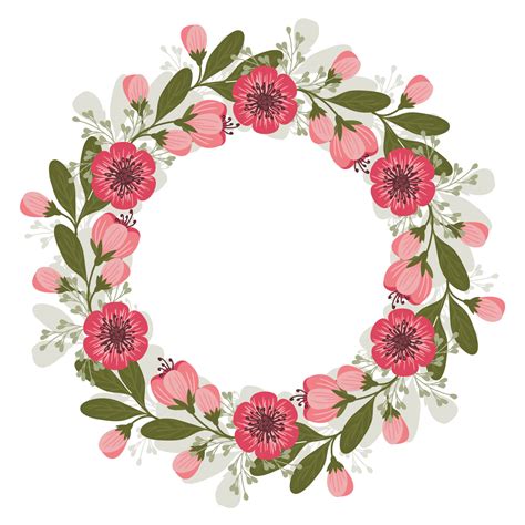 Free SVG Svg Flower Wreath Free 17591+ SVG PNG EPS DXF in Zip File