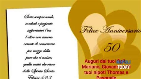 In questo post potete leggere una lettera per l'anniversario da dedicare alla moglie, un pensiero d'amore che vi permetterà di festeggiare un giorno speciale come questo sia che sia il primo dei tanti anni che vivrete assieme sia che sia uno dei tanti. Lettera Anniversario Di Matrimonio Nonni