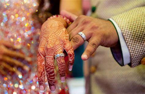 As religions and customs change from region to region, so does the celebration of a couple's engagement. Reasons Why Couples Wear Their Engagement Rings On The Fourth Finger - BollywoodShaadis.com