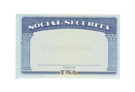 Blank Social Security Card Template 9 Templates Example Templates