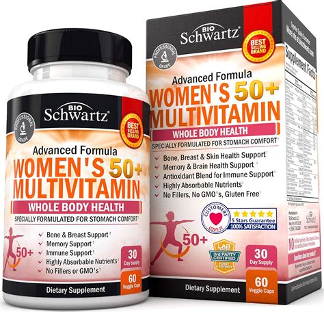Daily Multivitamin For Women 50 And Over Memory Support