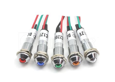 12v Mini Led Indicator Light Indicator Lamp 220v 230v Buy Indicator