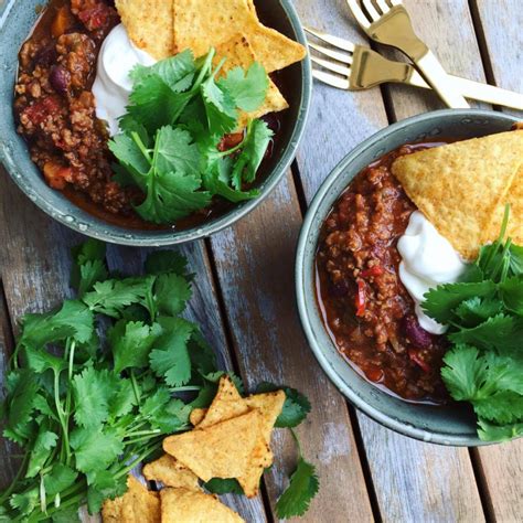 Chili Con Carne Opskrift Med Ris Og Tilbeh R Mummum Dk