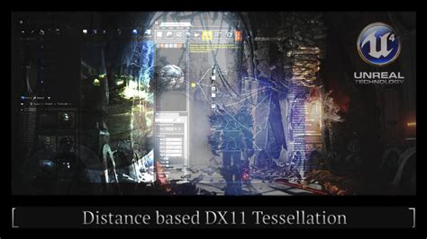 Unreal Engine 4 Distance Based Dx11 Tessellation Tutorial Unreal