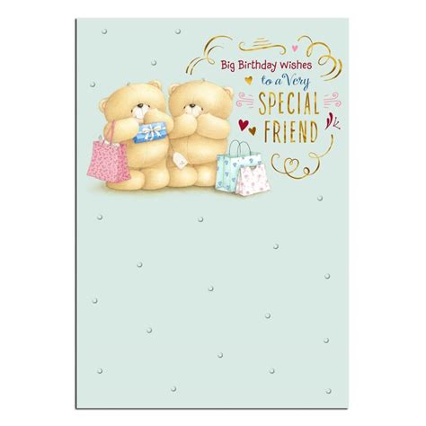 Special Friend Forever Friends Birthday Card Forever Friends Official
