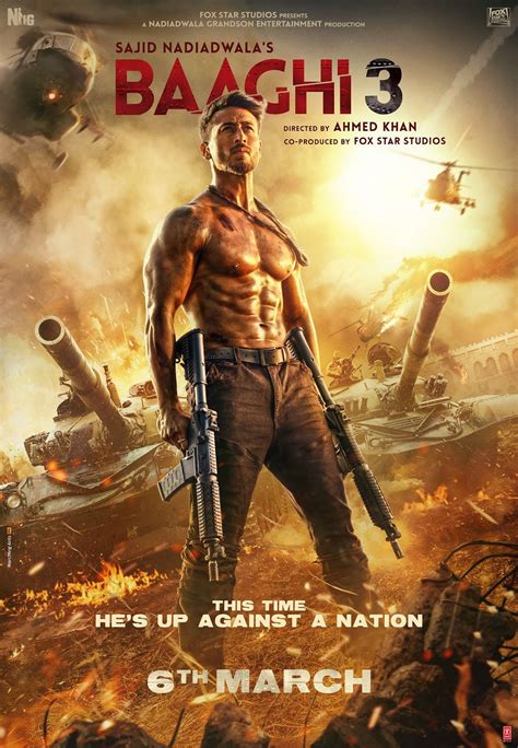 The director of the movie is ahmed khan. Baaghi 3 (2020) Movie Wiki Full Star Cast, Release Date ...