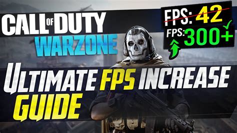 🔧 Cod Warzone Dramatically Increase Performance Fps With Any Setup