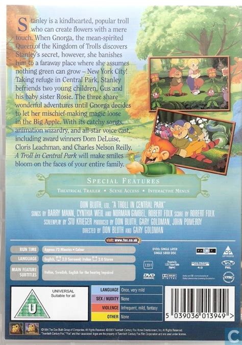 Watch a troll in central park online free with hq / high quailty. A Troll in Central Park - DVD - Catawiki