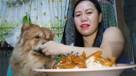 Eating Breakfast With My Dog Cindy Youtube