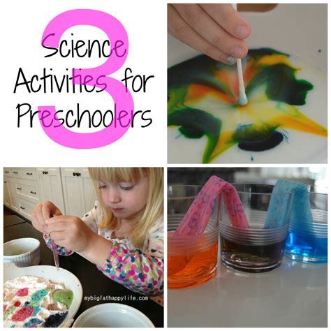 3 Science Activities For Preschoolers My Big Fat Happy Life