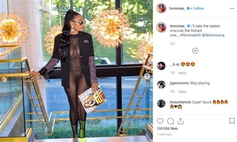 That Body Right Tommie Lee Leaves Fans Drooling Over Her Latest Photo