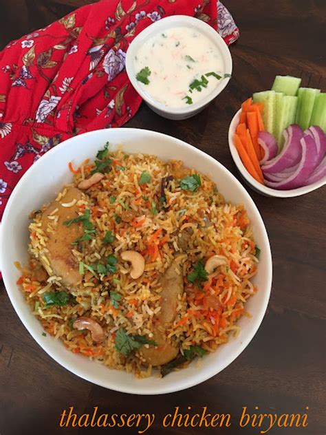 Thalassery Chicken Biryani From Sushmas Kitchen