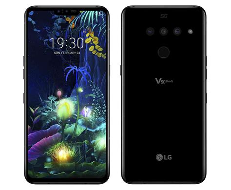 Lg V50 Thinq Includes 5g Dual Screen Attachment Adds A Second 62 Inch