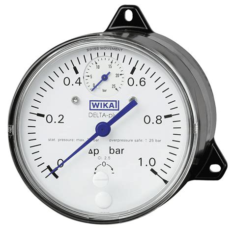Dpg40 Differential Pressure Gauge Gms Instruments