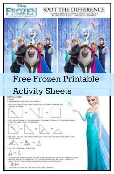 100 Free Printable Frozen 2 Activity Sheets Byrusmiatunuvifatun