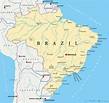 Brazil Political Map and Country Facts