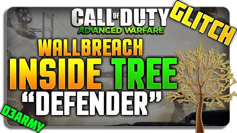 Cod Advanced Warfare Glitches Tree Wallbreach On Map Defender Xb1ps4