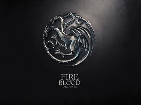 Fire And Blood Targaryen Game Of Thrones Wallpaper Hd
