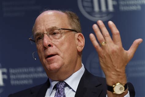 Blackrock Ceo Larry Fink Says Hes Attacked Equally By Left And Right