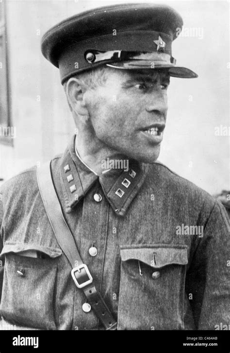 Political Commissar Of The Red Army 1941 Stock Photo Alamy