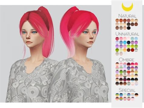 Sims 4 Hairs The Sims Resource Leahlillith`s Barbiegirl Hair