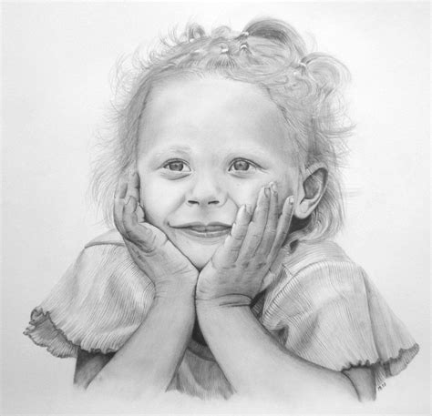 Drawing Little Girl Drawing No2 By Marbak71 On Deviantart Little