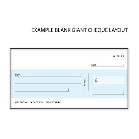 Large Blank Cheque Template 7 Templates Example Templates Example