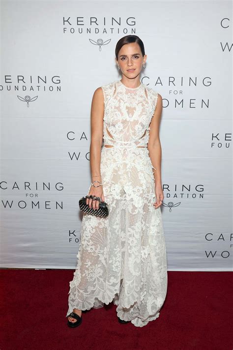 Emma Watson Attends The Kering Foundation S Caring For Women Dinner At
