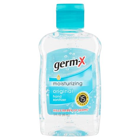Germ X Moisturizing Original Hand Sanitizer 3 Fl Oz