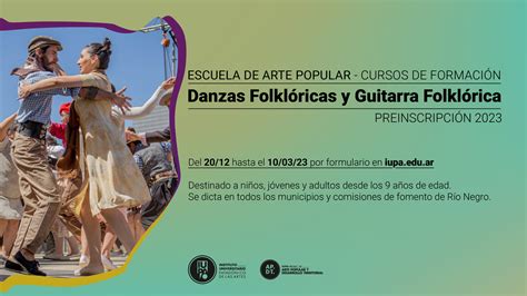 siguen las preinscripciones abiertas para los cursos de la escuela de arte popular instituto