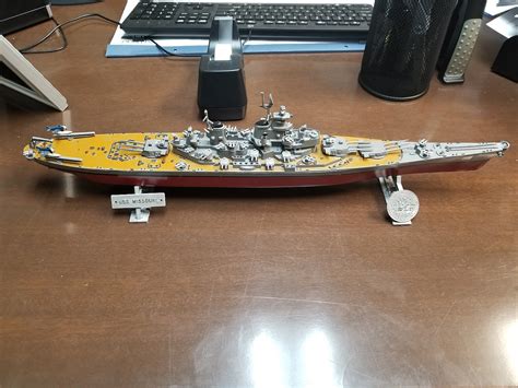 Gallery Pictures Revell Monogram Uss Missouri Battleship Plastic Model