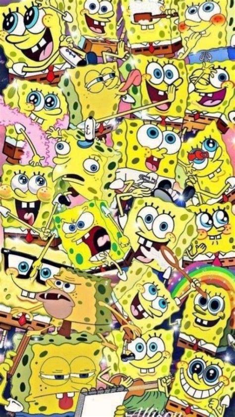 Spongebob Lockscreens Papel De Parede Bonito Para Iphone Papel De