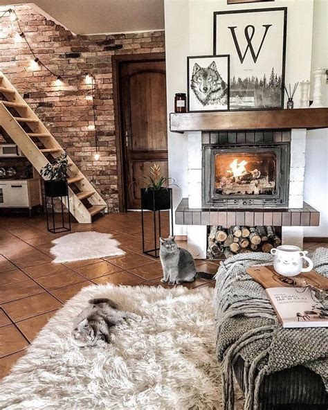 Bohemian Decorating Ideas And Designs Living Room Warm Winter Living