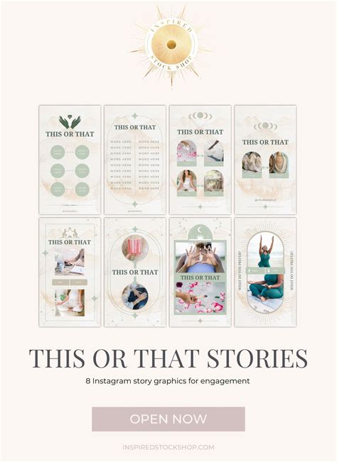 This Or That Stories Inspired Stock Shop