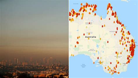 Australia Bushfires Maps Reveal Extent Of Blazes As Sydney Braces For