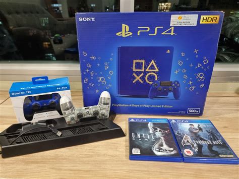 Playstation 4 Days Of Play Limited Editionbluegold Video Gaming