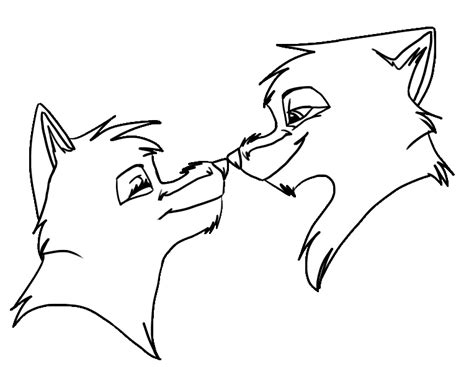 Just uploading some linearts i had dusting on the computer. Wolf Lineart Couple by Cherry-Cz on DeviantArt