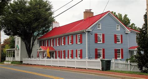 Poolesville Md Houses Houses Along The Main Street Of Pool Flickr