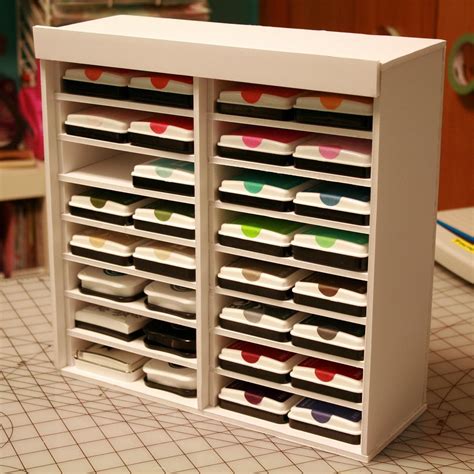 Free shipping on orders over $25 shipped by amazon. DIY Ink Pad Storage - foam board