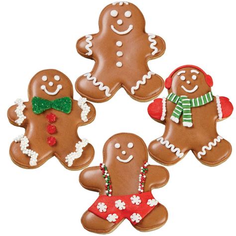 Snow Easy Gingerbread Boy Cookies Recipe Christmas Cookies