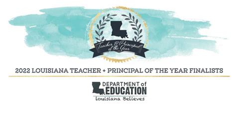 Brproud Louisiana Teacher And Principal Of The Year Finalists Announced