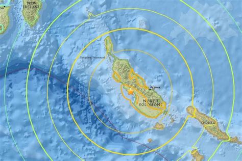 Quake Of 79 Magnitude Strikes Off Papua New Guinea Triggering Tsunami