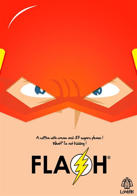 The Flash Minimalist Poster By Loweak On Deviantart