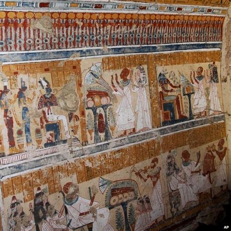 ancient egyptian brewer s tomb found in luxor bbc news