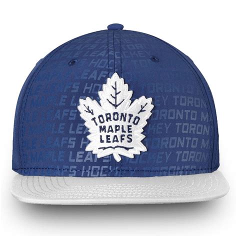 Toronto Maple Leafs Fanatics Authentic Snapback Adjustable Hat Pro