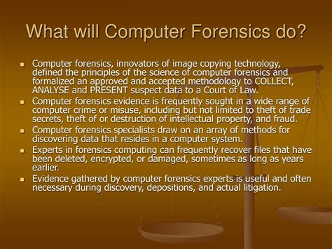 Ppt What Is Computer Forensics Some Definitions Powerpoint