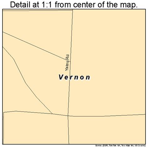 Vernon Utah Street Map 4980200